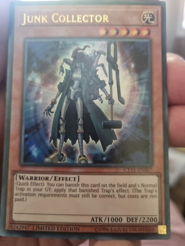 Junk Collector - CT15-EN007 - Ultra Rare - Limited Edition - Yugioh