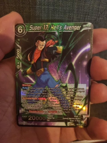 Super 17, Hell's Avenger BT20-074 R FOIL - DBS - Power Absorbed