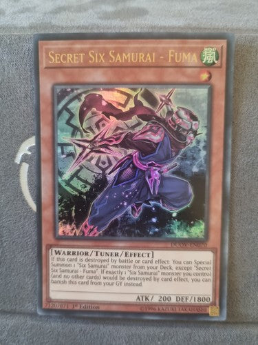 Secret Six Samurai Fuma - Ultra Rare DUOV-EN070 1st Edition YUGIOH