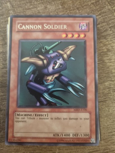 YU-GI-OH CANNON SOLDIER MRD-106
