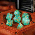 7pc Cyan Dice Set - RPG Board Games