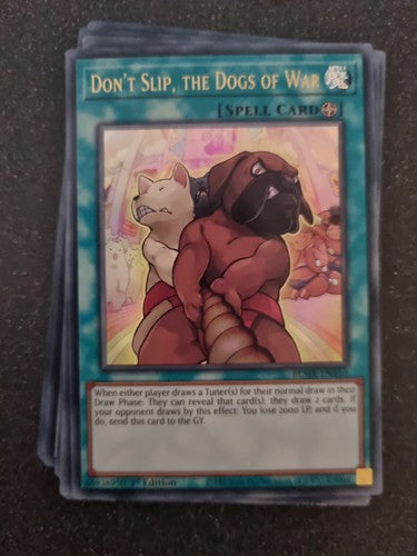 Don't Slip, the Dogs of War | BLMR-EN010 | Ultra Rare NM 1st Ed | Yugioh