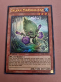 YuGiOh "SYLVAN MARSHALLEAF" LVAL-EN017 1ST EDITION ULTRA RARE YU-GI-OH GOLD FOIL