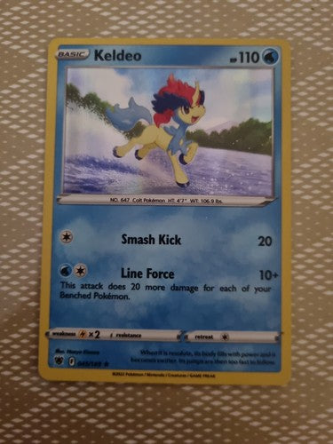 Keldeo 045/189 Rare Holo | Astral Radiance | Pokemon Card Nm Holo