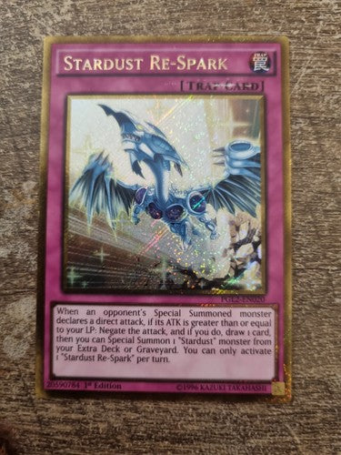 Yu-Gi-Oh! TCG Stardust Re-Spark Premium Gold: Return of the Bling PGL2-EN020 1st