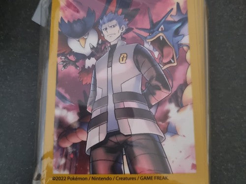 Pokemon TCG Sword & Shield Cyrus Sleeves 65 CCT SEALED