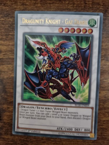 Yu-Gi-Oh! TCG Dragunity Knight - Gae Dearg Battles of Legend: Light's Revenge...