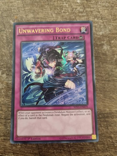 Yu-Gi-Oh! TCG Unwavering Bond Shining Victories SHVI-EN079 1st Edition Ultra...