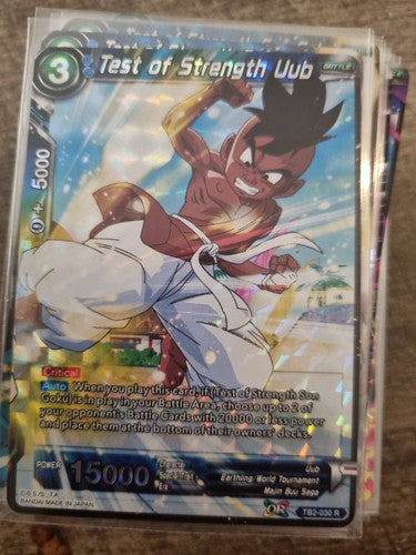 Test Of Strength Uub - TB2-030 R - Foil - Dragon Ball Super - NM