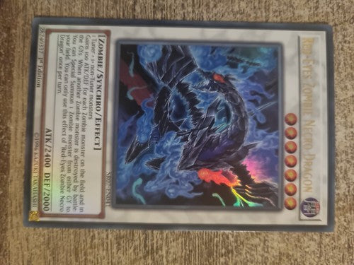 Red Eyes Zombie Necro Dragon - Ultra Rare - NM 1st Edition - SR07-EN041