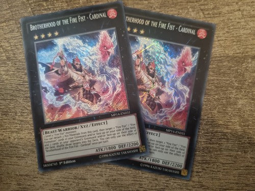 Brotherhood of the Fire Fist - Cardinal - MP14-EN031 - Secret Rare - Yugioh