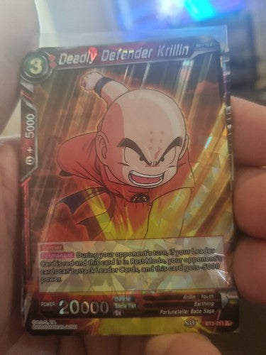 Deadly Defender Krillin - BT5-011 R - Foil - Dragon Ball Super Card NM
