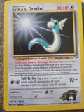 Erika's Dratini Uncommon Pokemon Card Gym Heroes 42/132