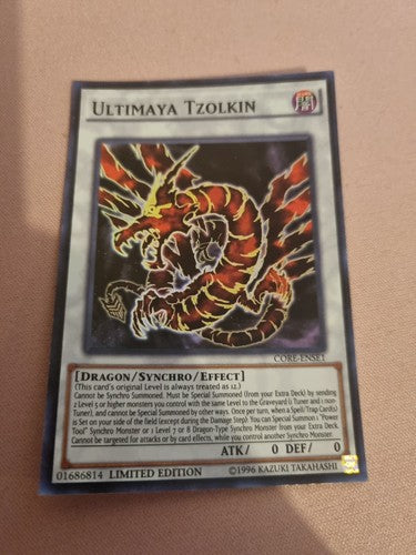 Ultimaya Tzolkin (CORE-ENSE1) Limited Edition - Super Rare Yugioh