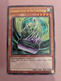 Yu-Gi-Oh! "Barrier Statue of the Stormwinds" [MAGO-EN114] Gold Rare 1st Ed NM+