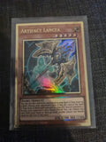 Artifact Lancea - MAGO-EN008 - Premium Gold Rare - 1st Edition Yugioh
