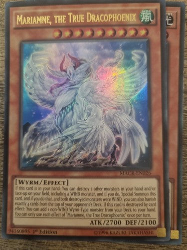 Mariamne, the True Dracophoenix - Ultra Rare - MACR EN026 - 1st Ed - Yugioh