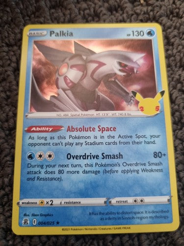 Palkia Holo Rare - Pokemon Celebrations - 004/025 - NM/M
