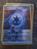 Pokemon Card   TREASURE ENERGY   Reverse Holo  165/203  EVOLVING SKIES  *MINT*