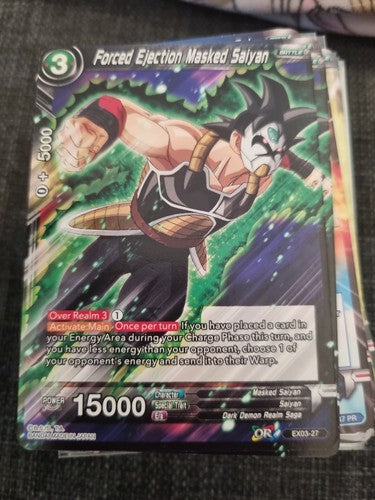 Dragon Ball Super Forced Ejection Masked Saiyan Ultimate Box EX03-27 Regular...