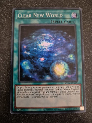 Clear New World - OP22-EN008 - Super Rare - Near Mint