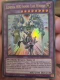 Yu-Gi-Oh!| BLAR-EN054 - Elemental HERO Shining Flare Wingman - Secret Rare 1st