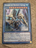 Yugioh Nekroz of Decisive Armor THSF EN019 Secret Rare 1st ED