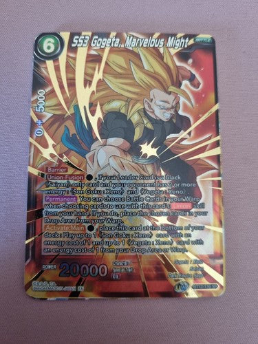 SS3 Gogeta, Marvelous Might BT12-136 SR Dragon Ball Super DBS MINT