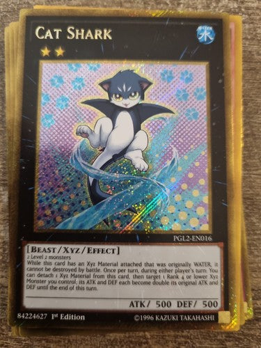 Yu-Gi-Oh! TCG Cat Shark Premium Gold: Return of the Bling PGL2-EN016 1st Edition