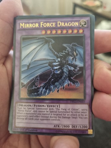 Yugioh Card - Mirror Force Dragon *Ultra Rare* DRL3-EN059 (NM)