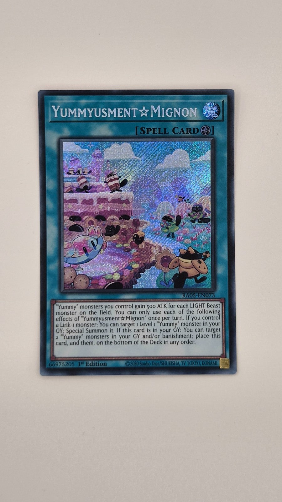 Yummyusment☆Mignon RA05-EN073 Secret Rare 1st Ed NM Yu-Gi-Oh!