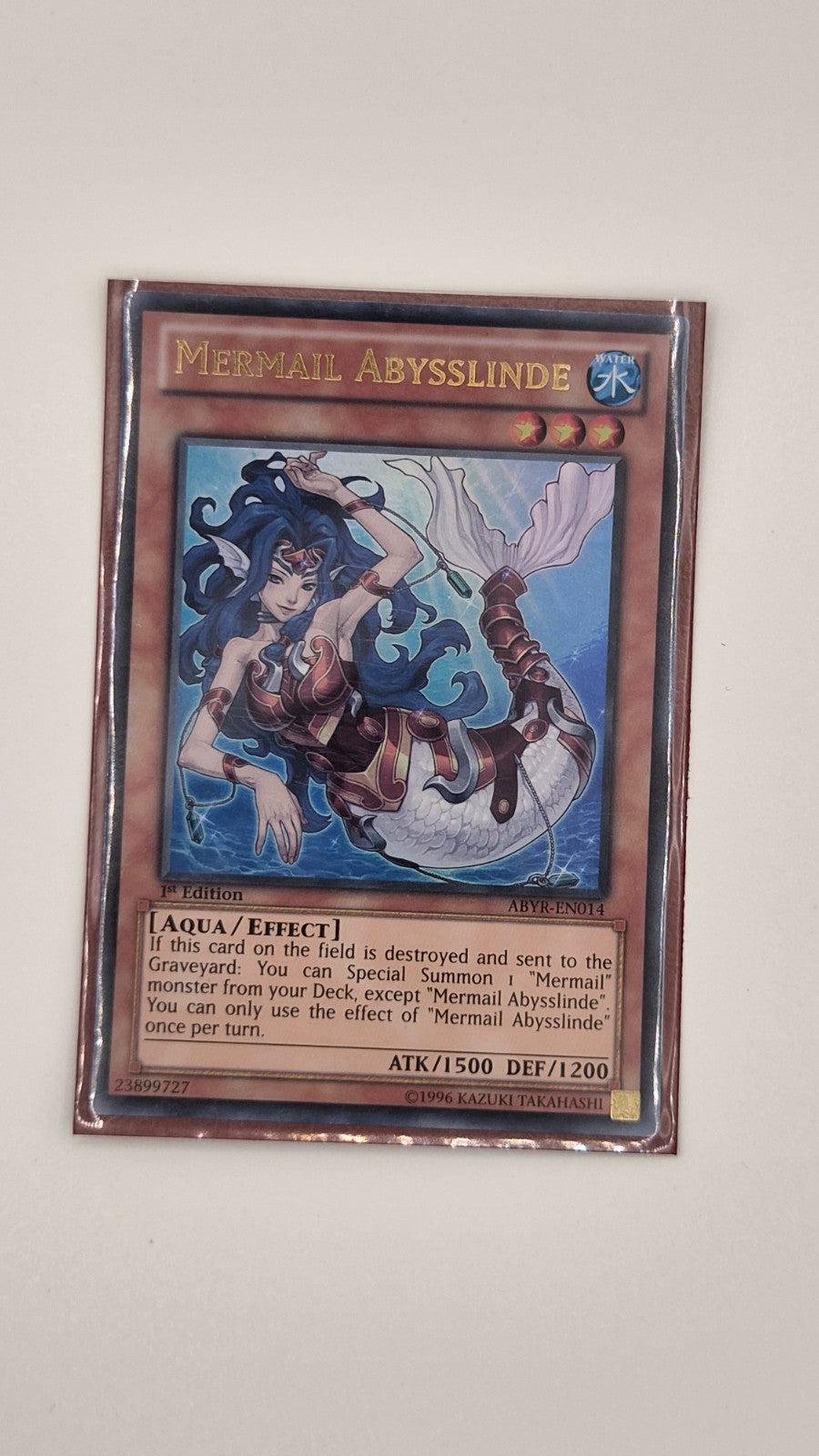Mermail Abysslinde ABYR-EN014 Ultra Rare 1st Ed NM Yu-Gi-Oh