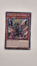 Sacred Fire King Garunix RA05-EN031 Collectors Rare 1st Ed NM Yu-Gi-Oh