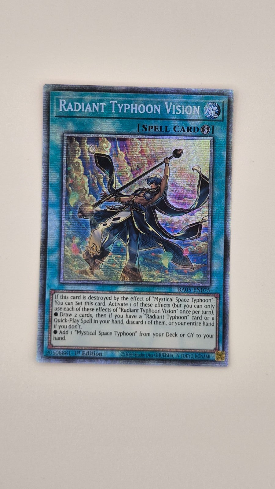 Radiant Typhoon Vision RA05-EN075 Starlight Rare 1st Ed NM Yu-Gi-Oh!