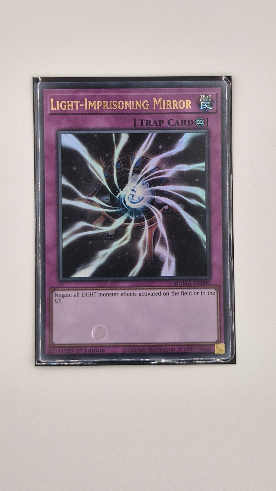Light-Imprisoning Mirror MAMA-EN096 Ultra Rare  1st Ed NM Yu-Gi-Oh!