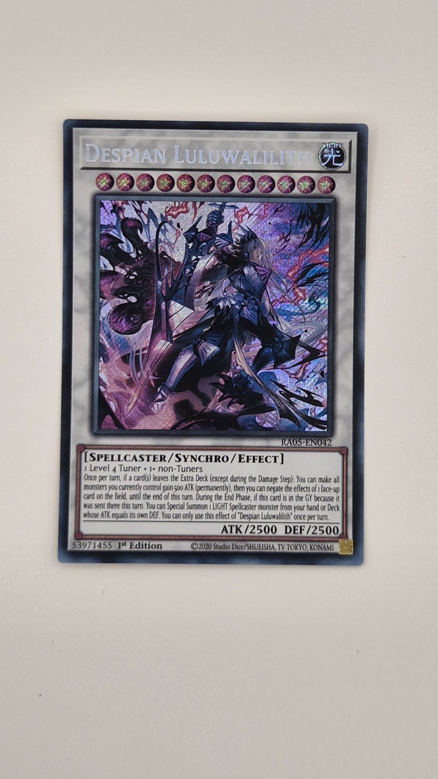 Despian Luluwalilith RA05-EN042 Secret Rare 1st Ed NM Yu-Gi-Oh