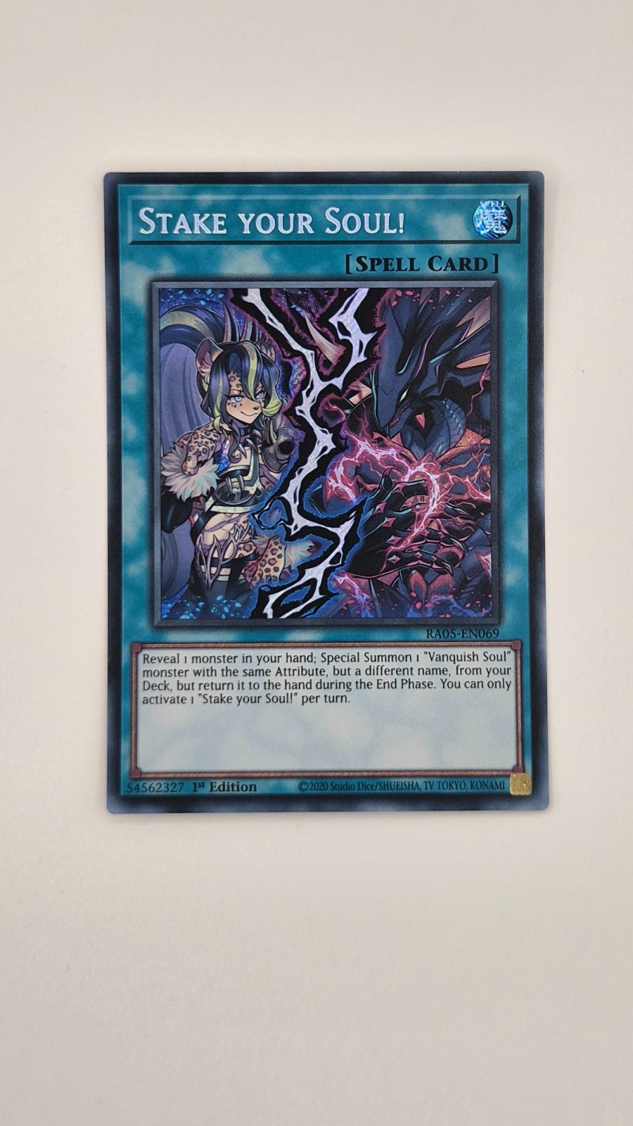 Stake Your Soul RA05-EN069 Secret Rare 1st Ed NM Yu-Gi-Oh
